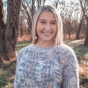 small multi colored sweater